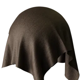 Plain Brown Chenille