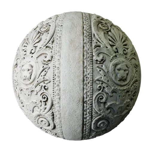 Stone Carving Lion