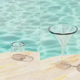 Wine Glass animation