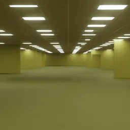 Liminal Backrooms Space