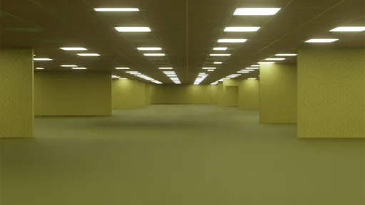 Liminal Backrooms Space