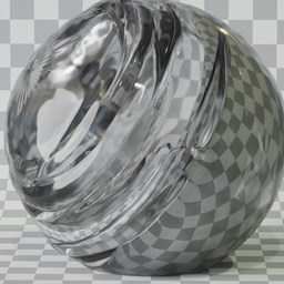High-quality PBR liquid material with realistic light refraction and reflection for Blender 3D rendering.