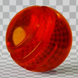 Glass Imperfections Orange