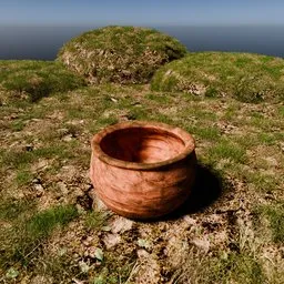 Pottery Rounded Bucket