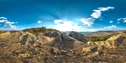 Rocky Plateau Horizon Glow