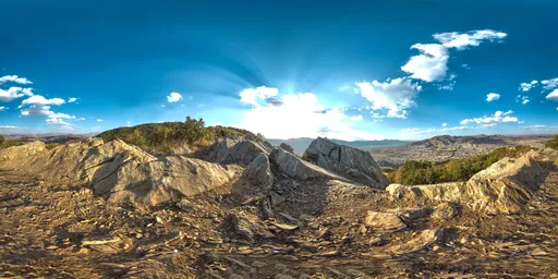 Rocky Plateau Horizon Glow