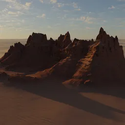 Desert Rocks Terrain