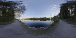 Lake in City Park Sunset 20k