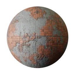 Weathered Terracotta tiles