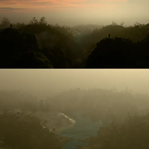 Misty Valley at Daw