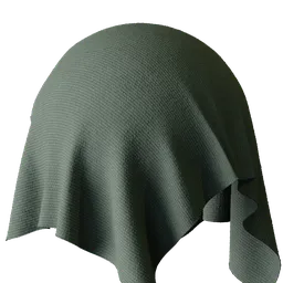 Green Textured Fabric