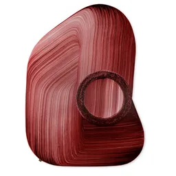 Shape Rug Red