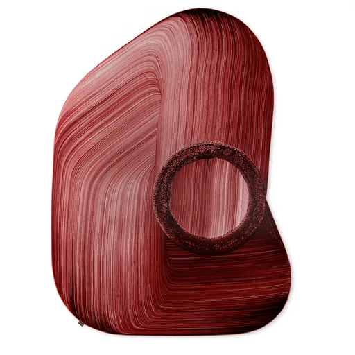 Shape Rug Red