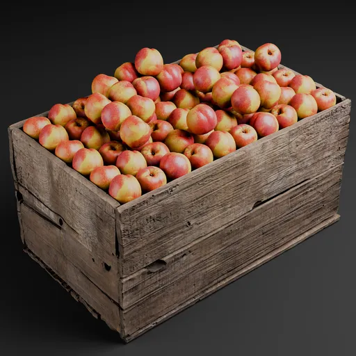 MK-Wooden Veggie & Fruit Crate-029