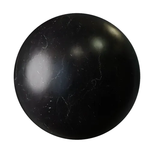 High-resolution seamless 2K PBR marble texture for Blender 3D, suitable for close-up renders.