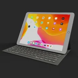 Apple iPad With Keyboard