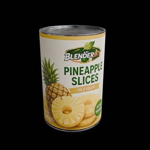Realistic Canned Goods