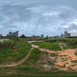 Cloudy during the day, wasteland HDRIs