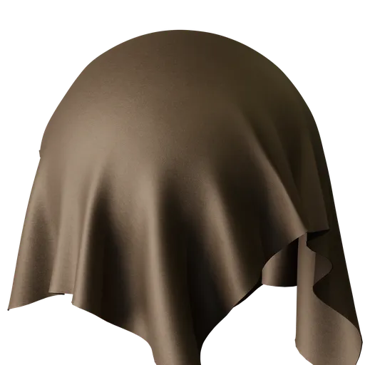 Plain Brown Suede