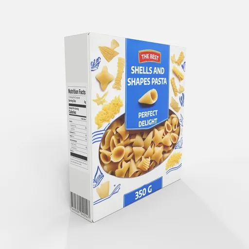 Shapes Pasta Box