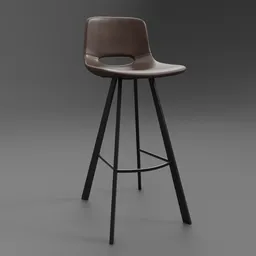 Deephouse Alikante bar stool
