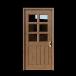 Wooden Panel Door
