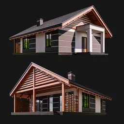 Contemporary Timber-Clad Bungalow