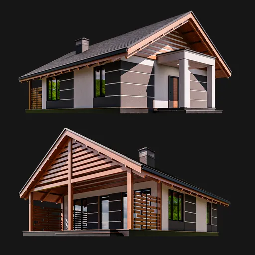 Contemporary Timber-Clad Bungalow