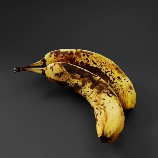 Ripe Bananas Pair