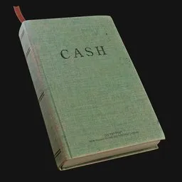 Vintage Office Cash Records Book