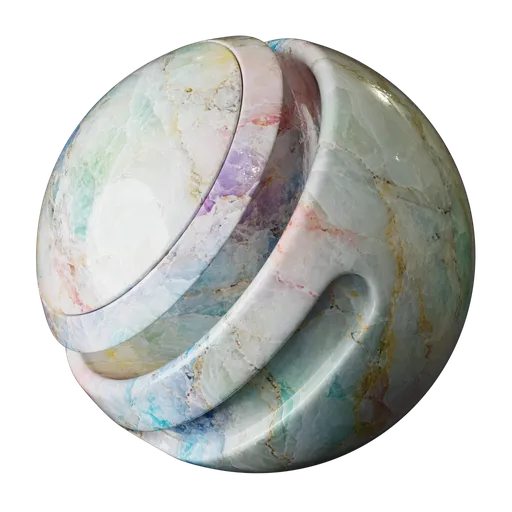 Rainbow Breccia Marble