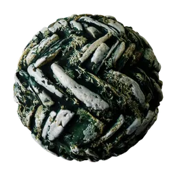 Dry Slate Rock Stone Wall