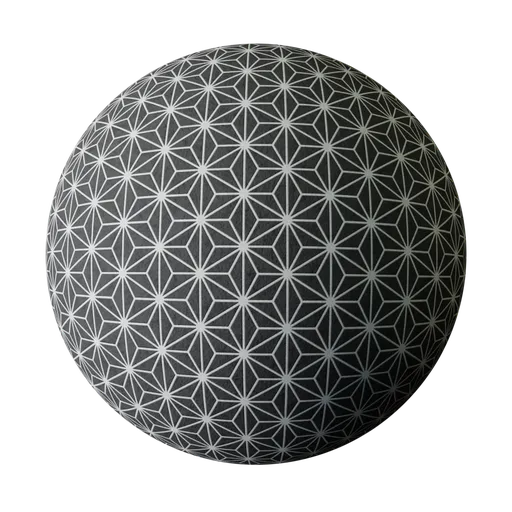 Asanoha Tile Gray