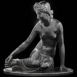 Steel La Nymphe Salmacis