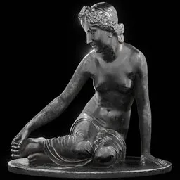 Steel La Nymphe Salmacis