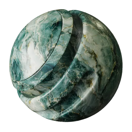 Teal Gold Onyx Marble