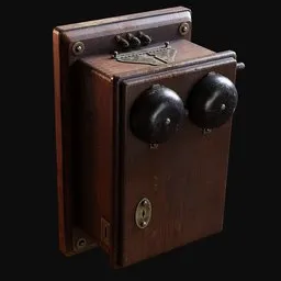 Late 1800s Telephone Ringer Box