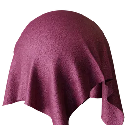 Plain Purple Chenille