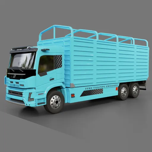 Volvo Electric FMX 8X4 Box Truck