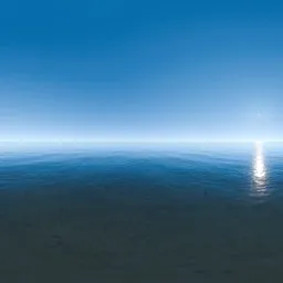 Pure Intense Blue Sky