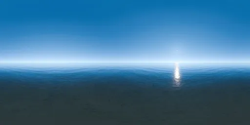 Pure Intense Blue Sky