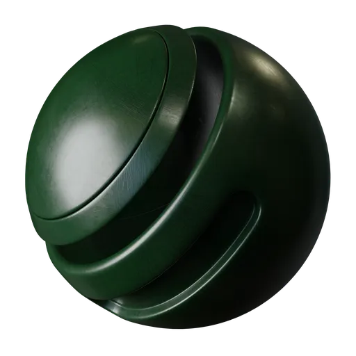 Dark Green Scratched Plastic