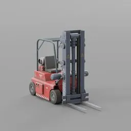 Forklift Red