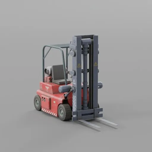 Forklift Red