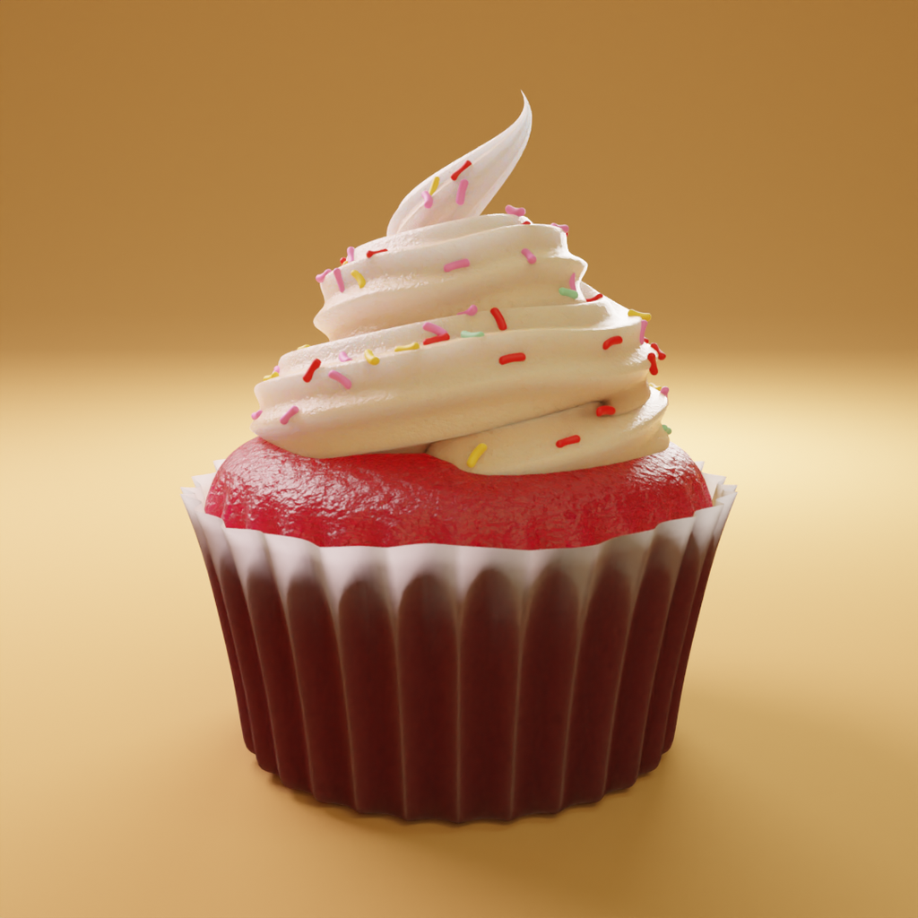 Cupcakes | FREE Beverages models | BlenderKit