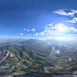 Highsky building forest clouds