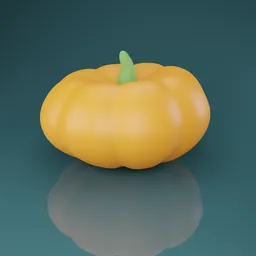 Pumpkin stylized