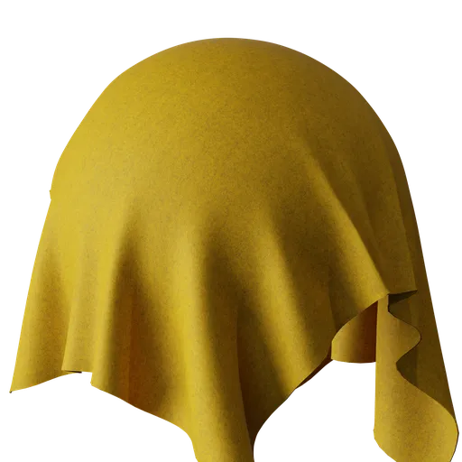 Felt kvadrat lemon yellow