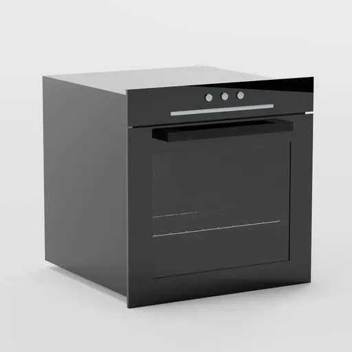Simple Built-in Oven (Lesser Poly)
