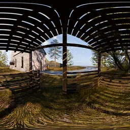 Afternoon in the Village HDRi 16k